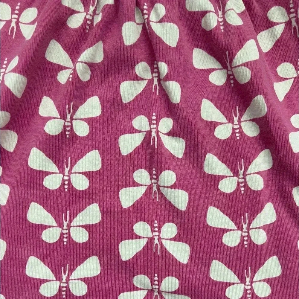 Hanna Andersson Pink Butterfly Dress Size 80 (12-18 M)